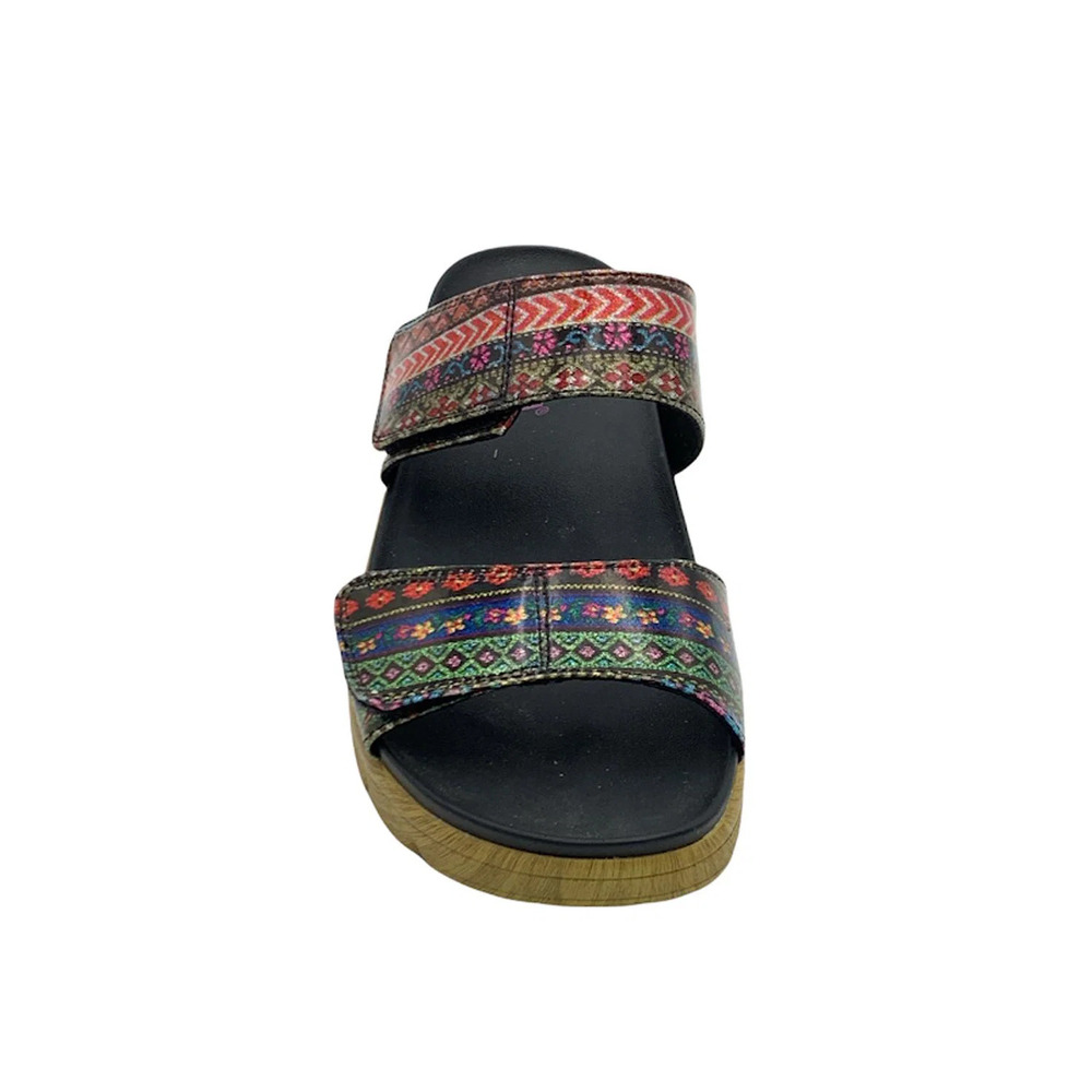 Alegria Two Band Slide Sandals Lena Pow Wow - Medium - Picture 3 of 5